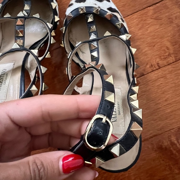 Valentino Leopard Rockstuds - Picture 8 of 9